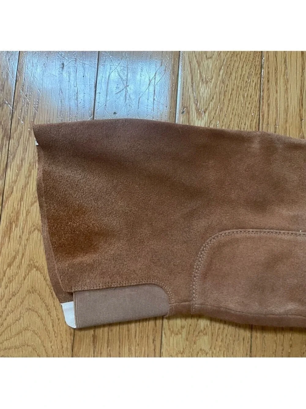 Kelsi Dagger Brooklyn Logan over-the-knee boot in brown chestnut suede Sz 6.5